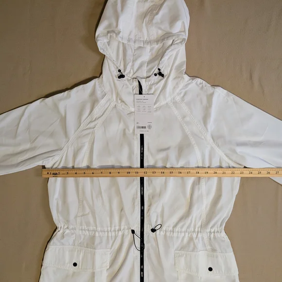 Athleta Women's Everyday Anorak Jacket | White | NWT | XL - Picture 7 of 8